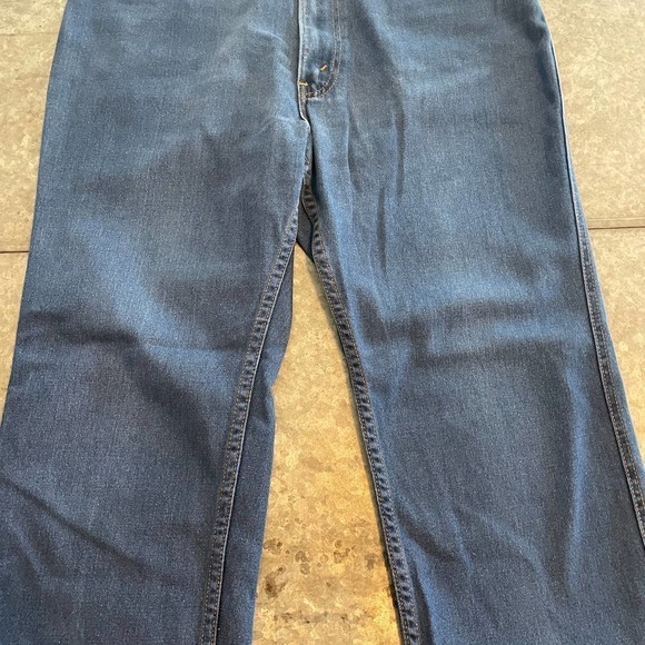 Vintage Levi’s For Men Skosh More Comfort Orange Tab Denim Jeans Mens 36 / 37 - Picture 6 of 16